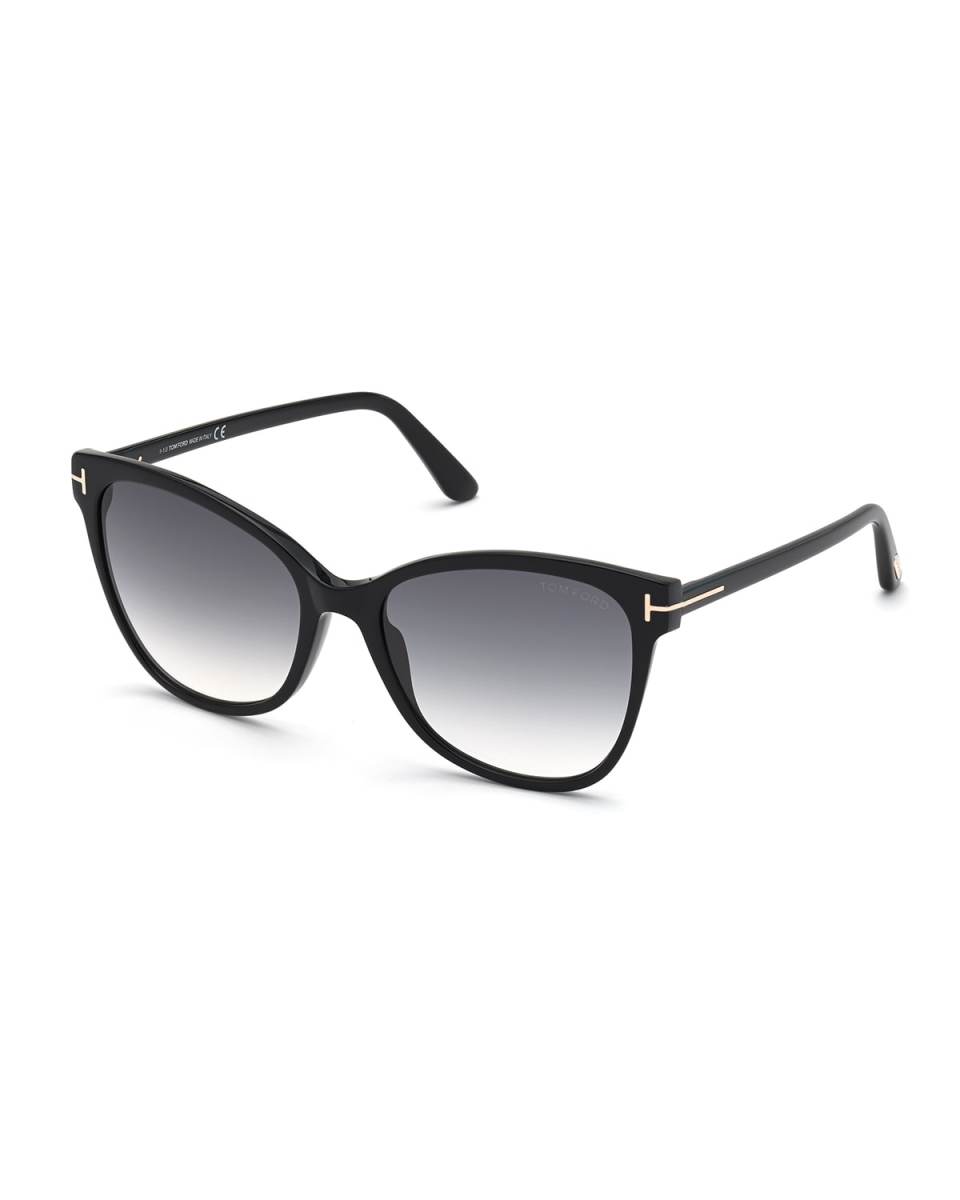 Ani Oversized Acetate Cat-Eye Sunglasses